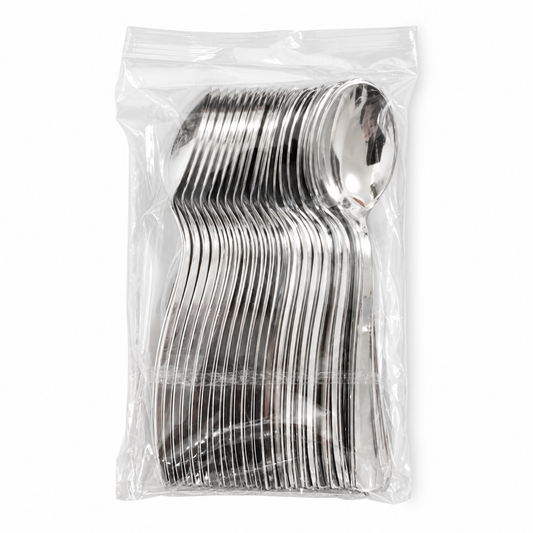Silver Small Dessert Spoon | 20 Pack