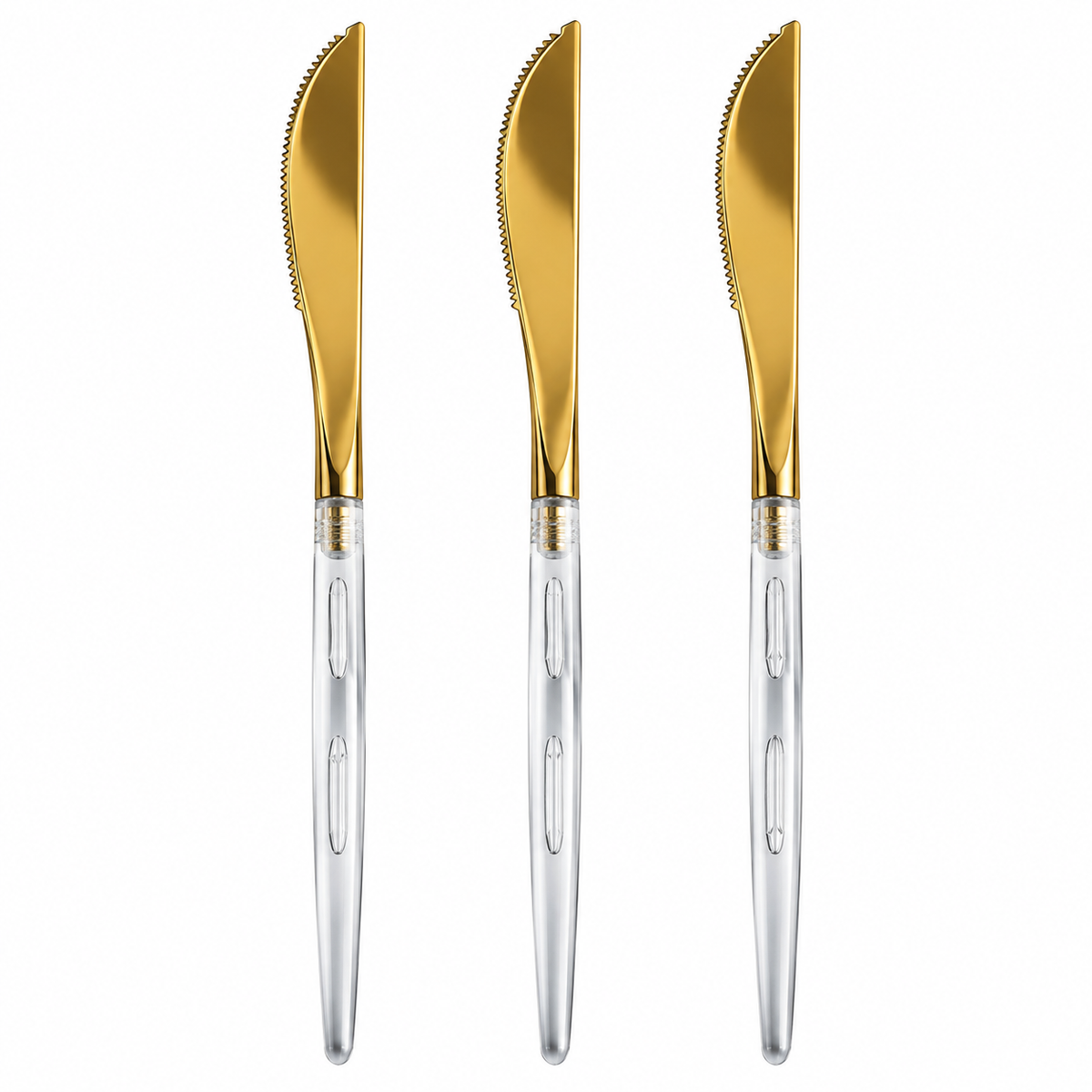 Knife Clear Gold | 20 Pack