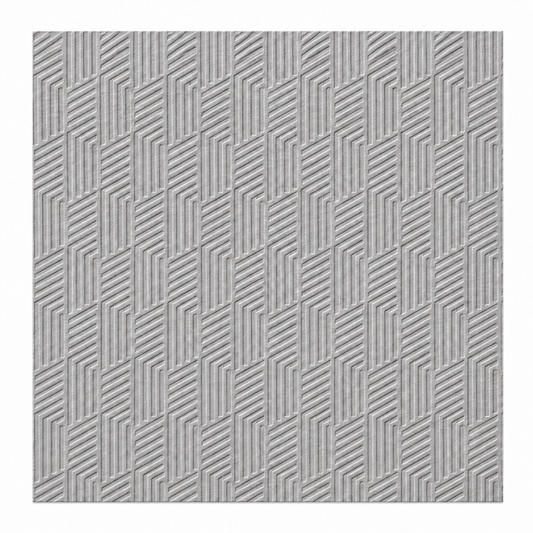 Textured Silver Paper Napkins | 20 Pack