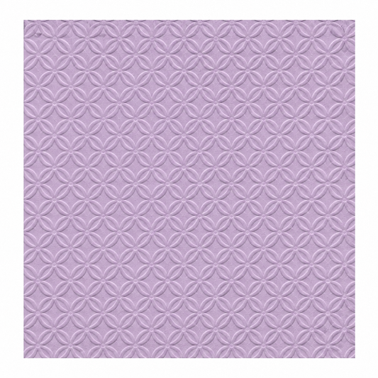 Embossed Lavender Texture Paper Napkins | 20 Pack