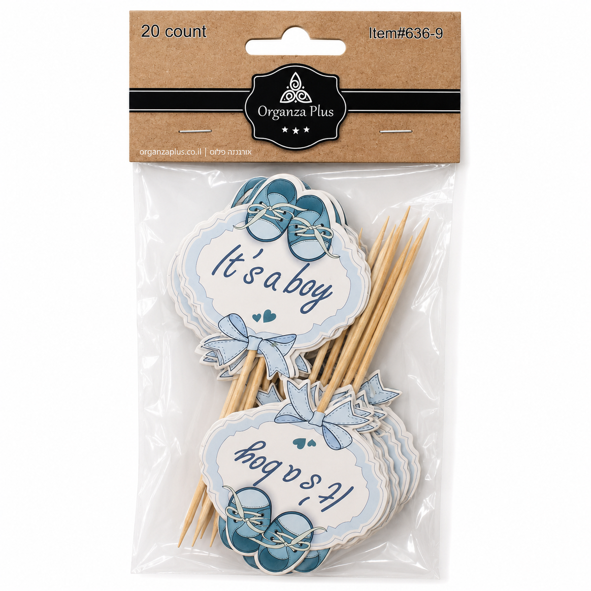 Baby Boy Cocktail Sticks