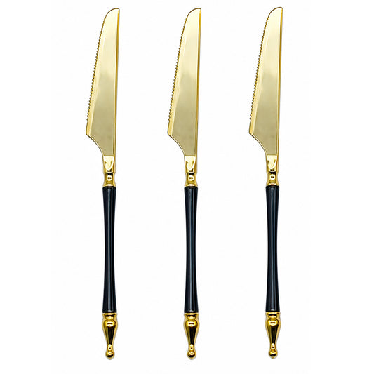 Gold Black Knives | 20 pack