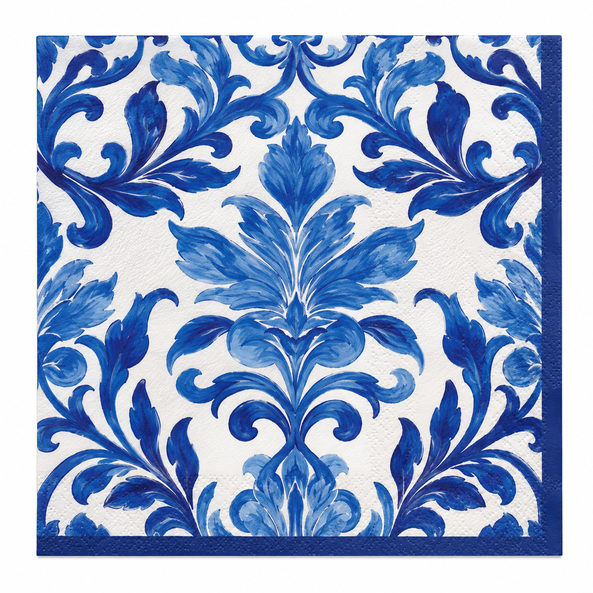 Blue Indigo Weave Paper Napkins | 20 Pack
