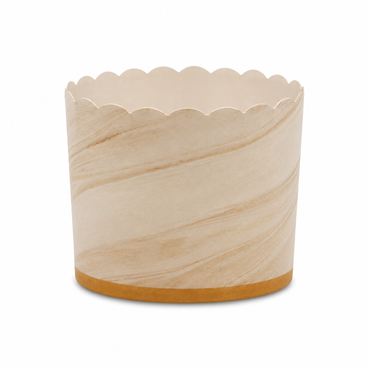 Marble Gold Large Muffin Baking Cups | 35 pack
