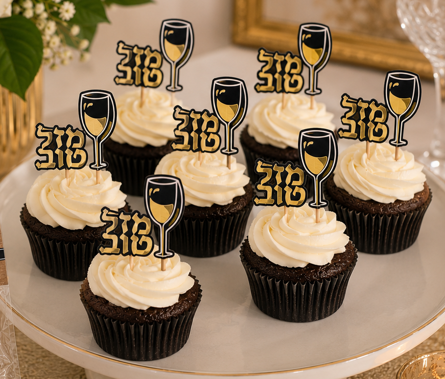 Mazel Tov Lechaim Cocktail Sticks