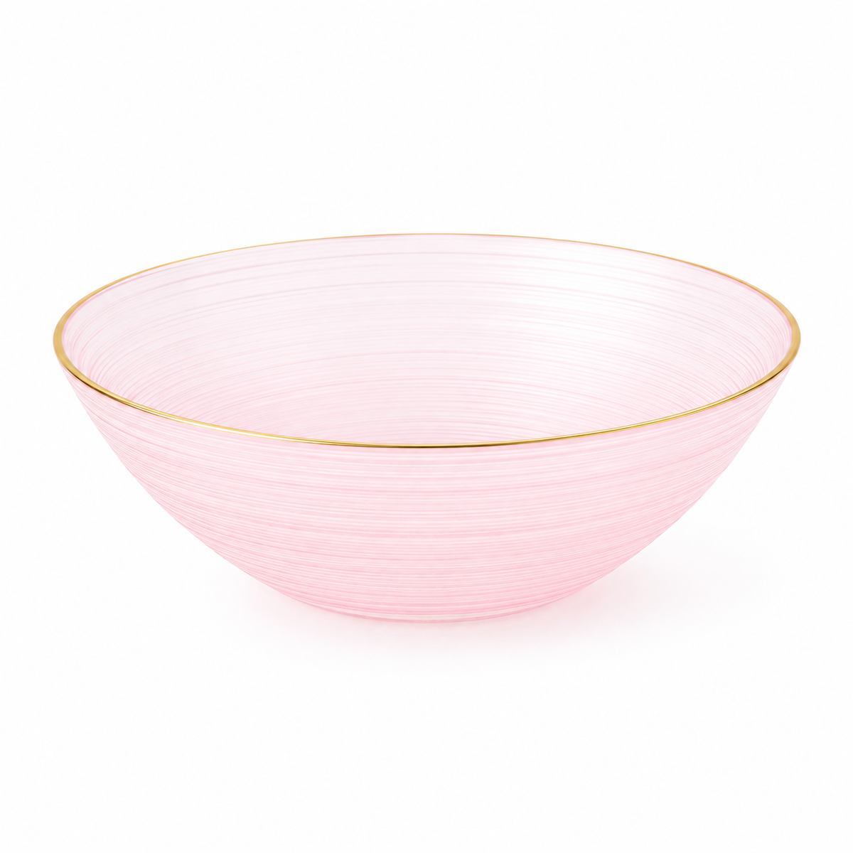Regal Collection 16oz Bowl Pink/Gold | 10 pack