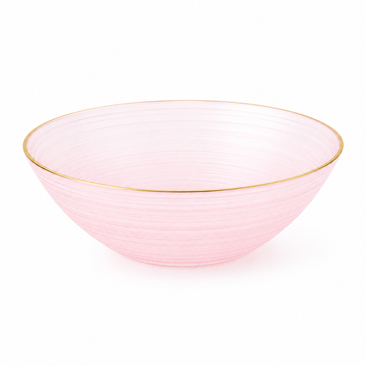 Regal Collection 16oz Bowl Pink/Gold | 10 pack