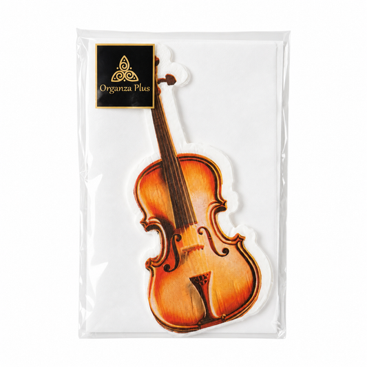Violin Shape Napkin | 16 Pack